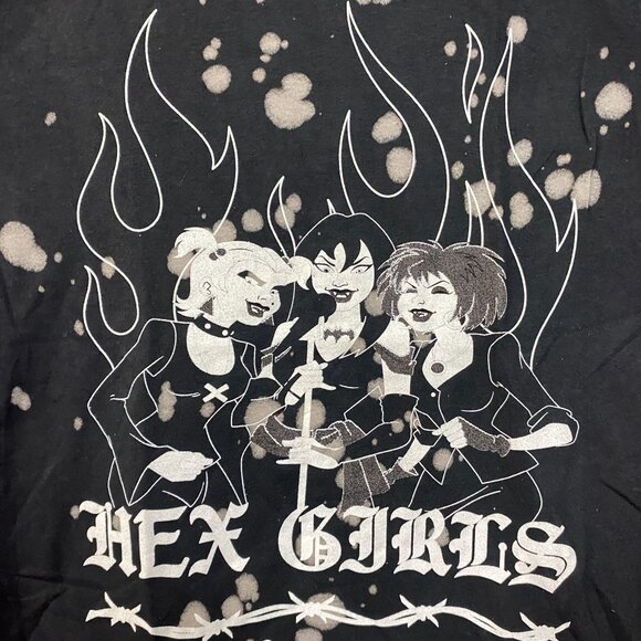 Scooby-Doo Hex Girls Bleach Wash T-Shirt Small - Picture 2 of 4
